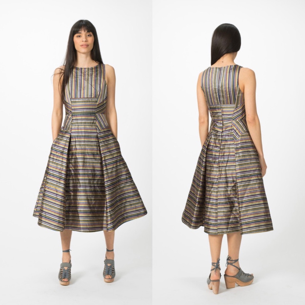 Odeeh Inverted Pleat Dress